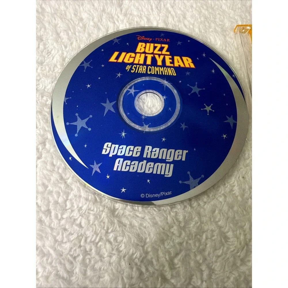 Buzz Lightyear Of Star Command Space Ranger Academy PC CD ROM Disney Pixar Blue